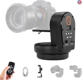 Soonpho 647379483111 M2 Motorized Rotating Panoramic Tripod Head Remote Control Pan Tilt