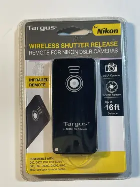 Tg-ca250 Targus Wireless Shutter Release - Infrared Remote For Canon Dslr Cameras New