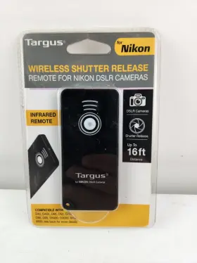 Tg-ni200 Targus Wireless Shutter Release Remote Nikon Dslr Cameras Up To 16ft New 2012