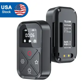 Gp-rmt-t10 Telesin 80m Smart Wireless Remote Control Camera Controller For Gopro 12/11/10/9/8/max