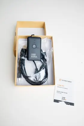 Cawts03 Tether Tools Case Air Wireless Tethering Camera Remote With Cables Black
