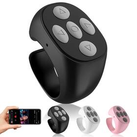 Tomvoc 769509526229 Fingertip Wireless Bluetooth Remote Control Scrolling Ring Page Tu