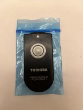Pdr-rm1 Toshiba Remote Control Controller Black Silver Small A1