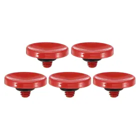 Uxcell 655692240243 Camera Shutter Button 5pcs Release Concave Red