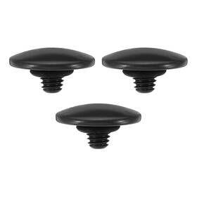 Uxcell 655692240632 Camera Shutter Button 3pcs Release Convex Black