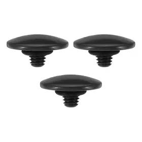 Uxcell 655692240632 Camera Shutter Button 3pcs Release Convex Black