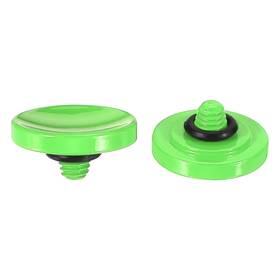 Uxcell 726215042283 Soft Shutter Release Button Copper Camera Concave Green 2pcs
