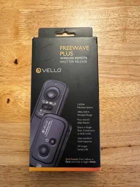 Vello 847628029507 Freewave Plus Rwii-c Wireless Remote Shutter Release For Canon Cameras