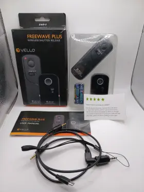 Vello 847628039124 Freewave Plus Wireless Remove Shutter Release Rwii-c Olympus And Fujifilm