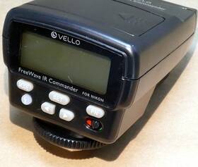 Vello 847628571419 Freewave Ir Commander Wireless Flash Control For Nikon I-ttl Sb-900 910