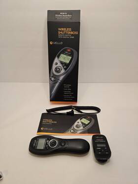 Vello 847628599970 Wireless Shutterboss Ii Remote Switch Rcw-ii-c2 For Canon