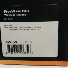 Bt1213 Vello Rwii-s Freewave Plus Wireless Remote For Sony Alpha A100 A200 A300