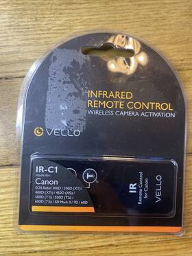 Vello Ir-c1 Infrared Remote Control For Cannon Cameras