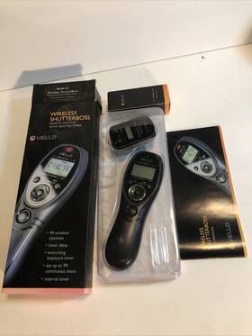 Vello Rcc1ii Shutterboss Version2 Timer Remote Switch For Canon X/ Sub Mini Connection