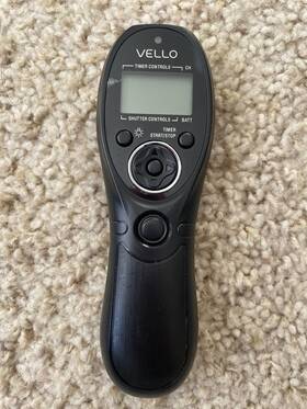 Vello Rcw-3-s2 Wireless Shutterboss Timer Controls Bt07142500 Remote Switch