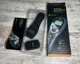 Rcw-n1 Vello Shutterboss Wireless Remote Switch With Digital Timer Nikon