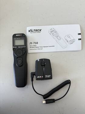 Viltrox Jy-710 Wireless Digital Timer/remote Controller For Nikon Dslr Cameras
