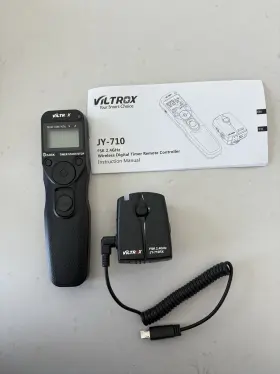 Jy-710 Viltrox Wireless Digital Timer/remote Controller For Nikon Dslr Cameras