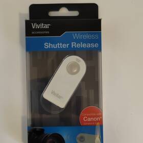 Vivitar 0390713 Wireless Shutter Release Remote New For Canon Eos Cameran