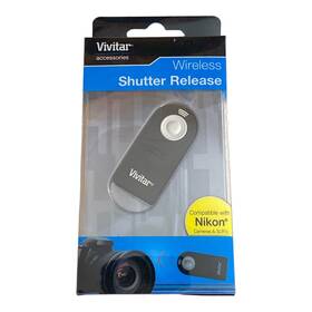 Vivitar 10081751 Nikon Wireless Camera Shutter Release Infrared Remote Control 16 Ft Slr