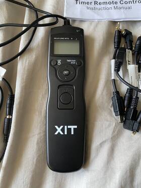 Xit 818795012395 Universal Timer Remote Control For Digital Cameras Xttrcunv