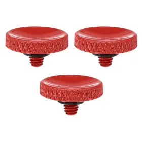 Zaplyte 655692240670 3 X Camera Shutter Button Release Knurled Red