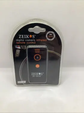 Ze-rcs3 Zeikos Wireless Remote Control F5 For Sony A900 A850 A700 A580 A560 A550 A500 A390 A230