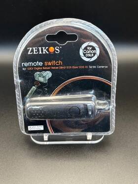 Zeikos Ze-rs60 New Remote Switch For Canon Digital Dslr Cameras - G1o/ Rebel Etc