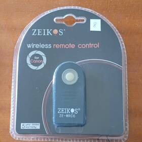 Zeikos Ze-wrc6 Wireless Remote Control Shutter Release For Canon Camera