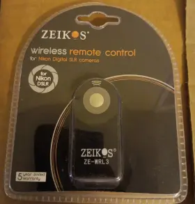 Ze-wrl3 Zeikos Nikon Dslr Wireless Remote Control