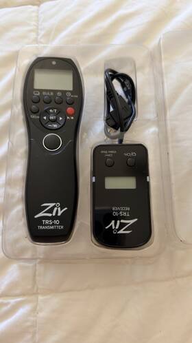 Ziv Trs-10 Wireless Timer Shutter Remote With Lcd For Sony Multi-terminal