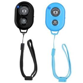 Zttopo 4352059833 Wireless Camera Remote Shutter For Smartphones 2 Pack Black Blue