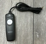 Vivitar HF-RC100-T6 Wired Shutter Release Remote Fit/for Canon Dslr Camera Black Open. Price: $9.95.