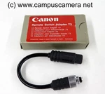 Canon T3 Remote Switch Adapter For RS-60E3 W/ T90, A2, 600 Type & Similar New. Price: $16.00.