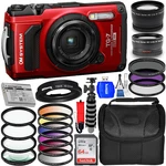 Om System Tough TG-7 Digital Camera (red) V110030RU000 12PC Accessory Bundle New. Price: $523.99.