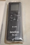 Godox RC-A6 Remote Control M25F177599 Black Open. Price: $24.99.