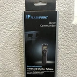 Flashpoint Wave Commander Remote Shutter Release Open. Price: $17.95.