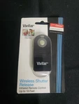 Vivitar Wireless Shutter Release Remote Control For Canon VIV-RC6-CAN New. Price: $7.00.