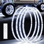 Ehaho 17" Super Bright Double Row Pure White Wheel Lights, Ring ... New. Price: $232.47.