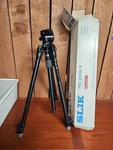 Slik Pro 330DX-B Tripod W/3-WAY Pan & Tilt Head Used. Price: $39.99.