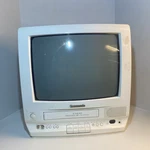 Panasonic PV-M1378W Crt Tv Vcr Combo Tested & Working Remote Included Used. Price: $289.99.