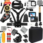 Gurmoir Accessory Pack For Go Pro 13 12 11 10 9 Hero, Full Essential DT06 New. Price: $66.98.