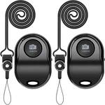 Upgraded Bluetooth 5.0 Remote Shutter For Iphone & Android Black 2 Pack New. Price: $11.94.