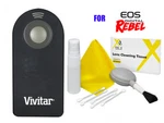 Wireless Remote Control Shutter For Canon Rebel T6S T6I T5I T3I By Vivitar Photo New. Price: $18.71.