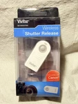 Vivitar VIV-RC-6000W-CAN Infrared Shutter Release, White Canon New. Price: $9.99.
