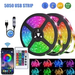 Led Strip Lights 1- 5M Rgb 5050 Cuttable Colour Changing Tape Tv Lighting New. Price: $22.99.