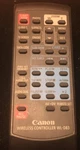 Canon WL-D83 Wireless Controller Camcorder Remote Tested Used. Price: $17.95.