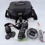 Canon Eos Rebel T1I Dslr Camera Kit W/ Ef-s 18-55MM & 55-250MM Lenses, Bag Used. Price: $225.00.