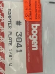 Bogen 3041 Manfrotto 130- 14 Hexagonal Quick Release Mounting Plate 1/4- 20-INCH New. Price: $34.99.