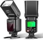 Neewer NW645II-N On Camera Flash Screen Open. Price: $64.99.